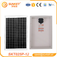 mini solar panel 5v poly 25w pv module material solar panel glass